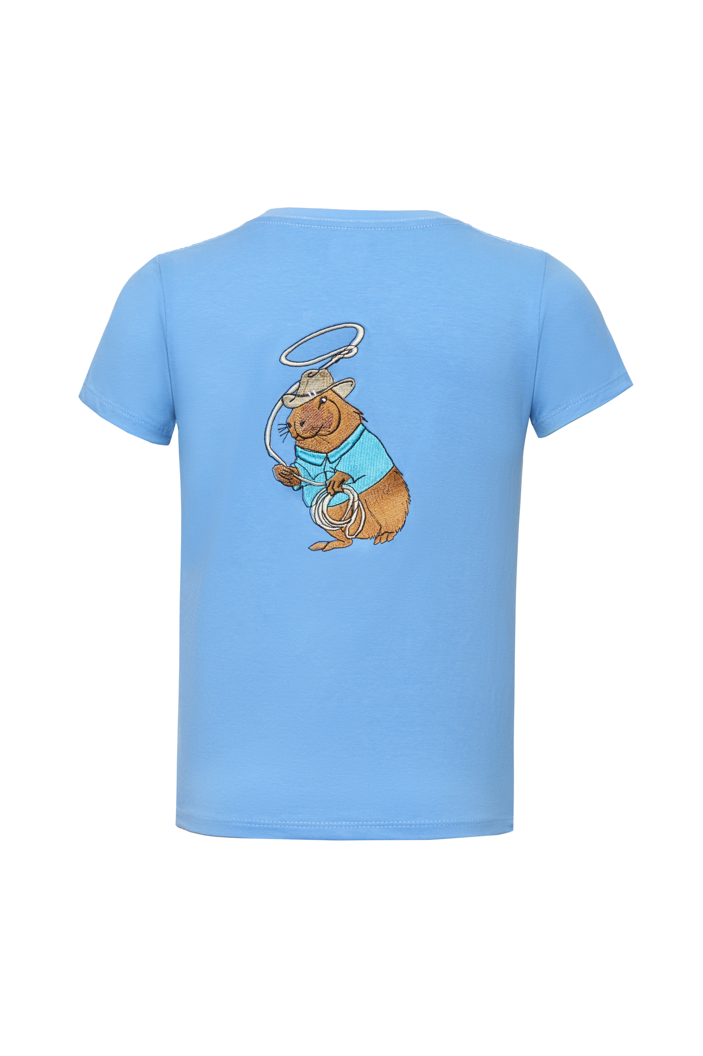 KIDS CAMISETA AZUL LAZO