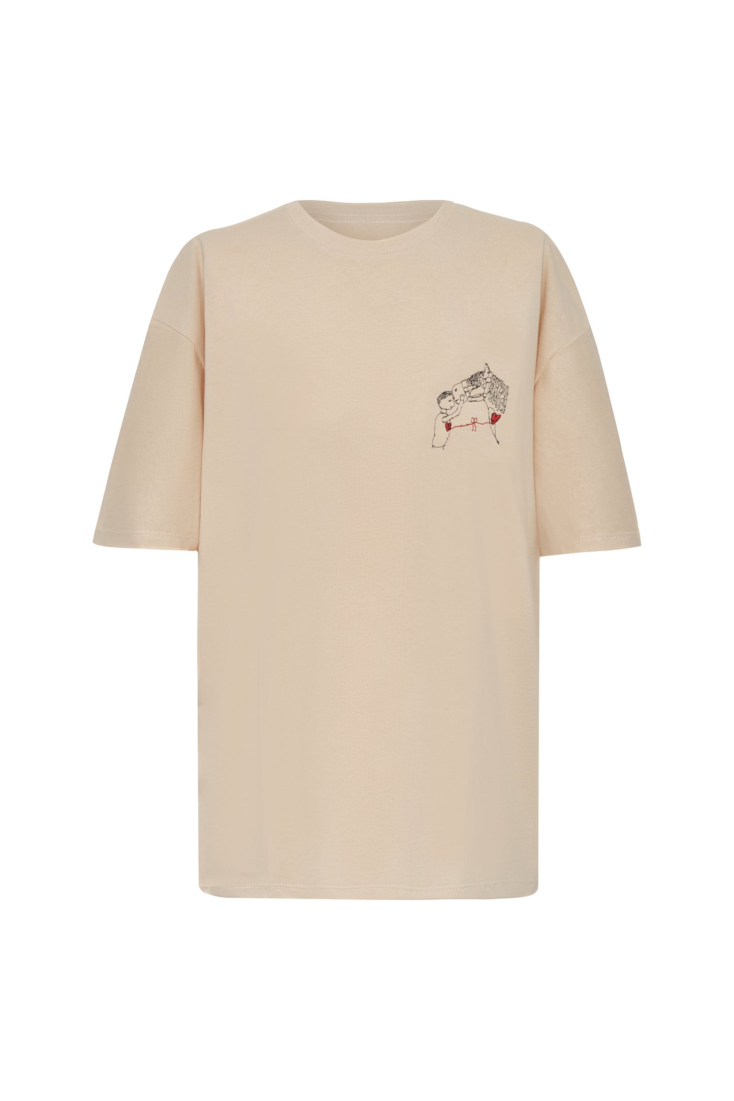 CAMISETA ARENA MI CABALLO Y YO