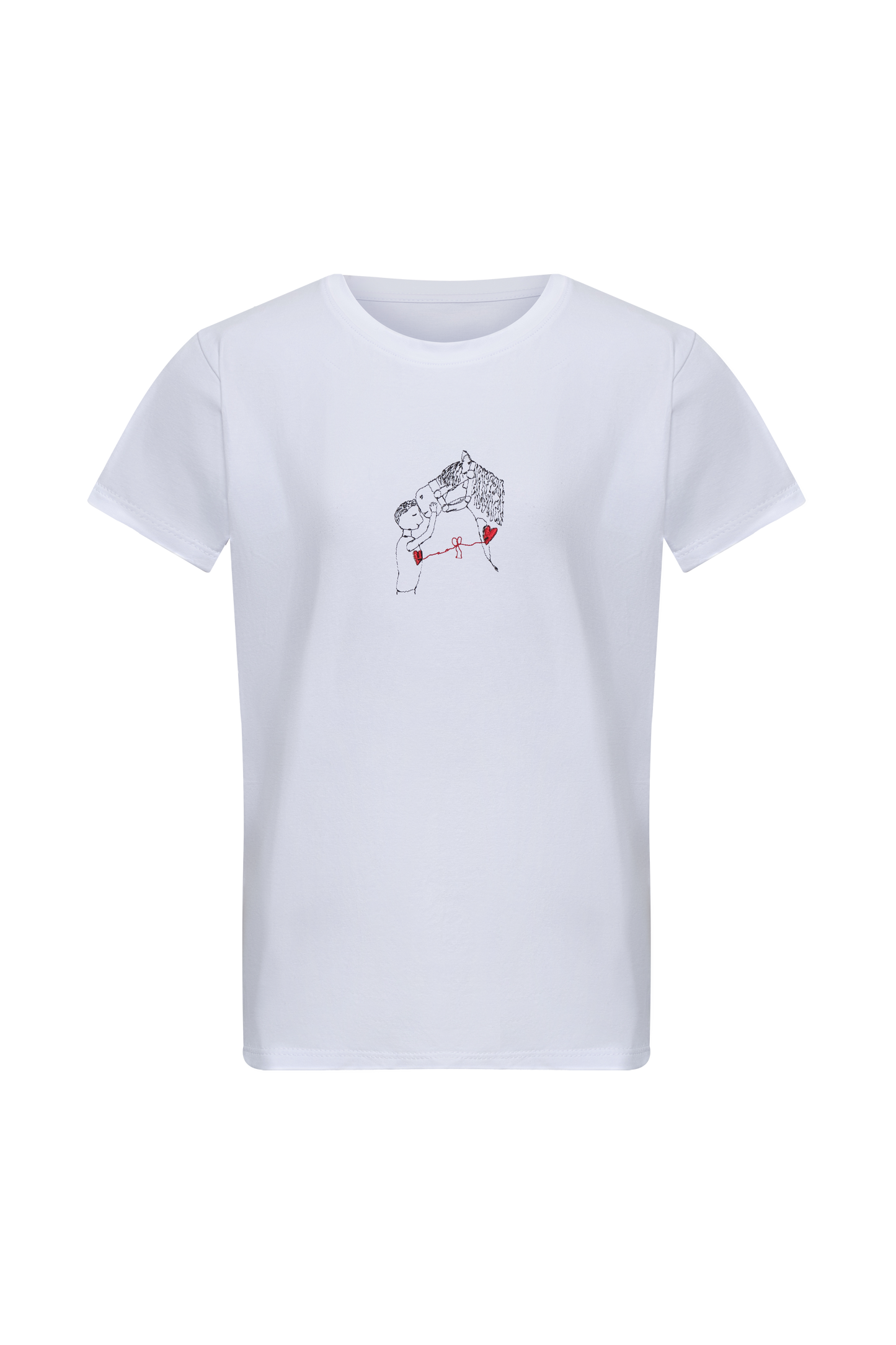 KIDS- CAMISETA BLANCA MI CABALLO Y YO