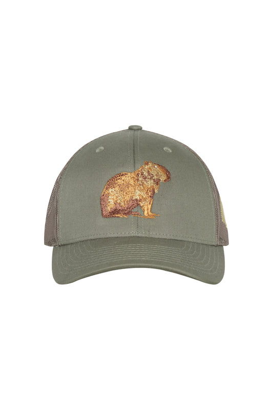 GORRA VERDE OLIVA CAPIBARA