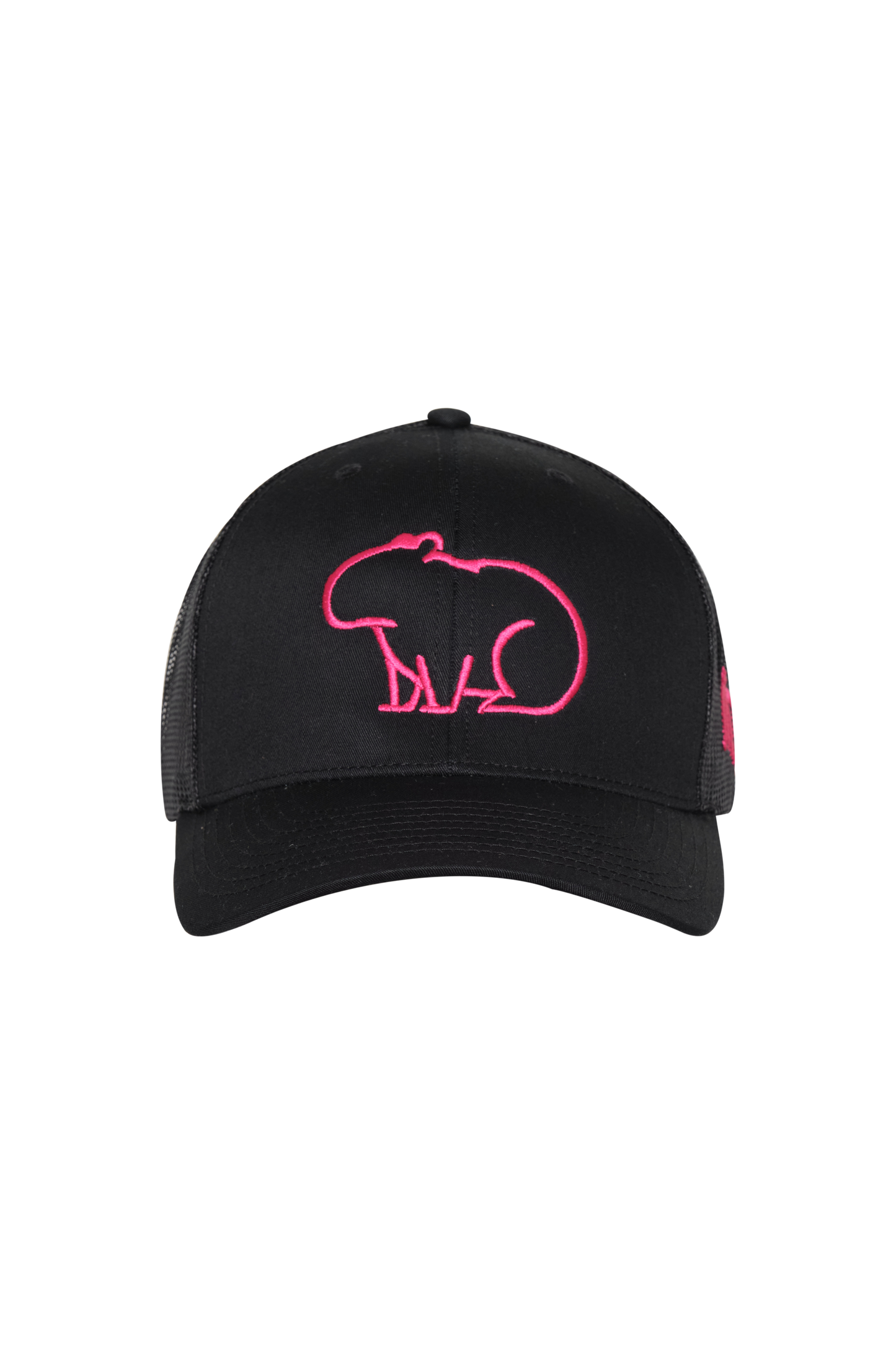 GORRA NEGRA GARNACHO FUCSIA