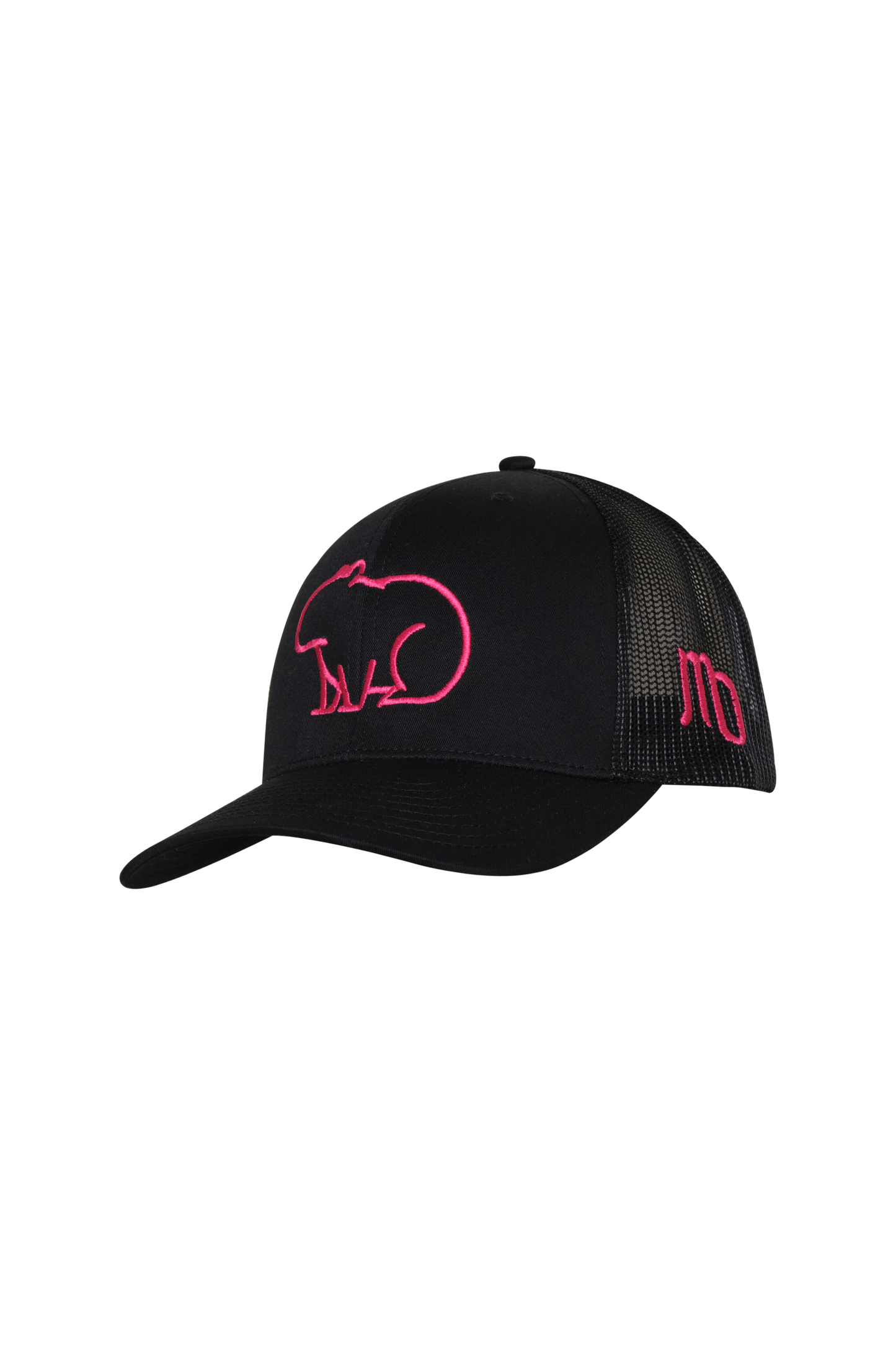 GORRA NEGRA GARNACHO FUCSIA