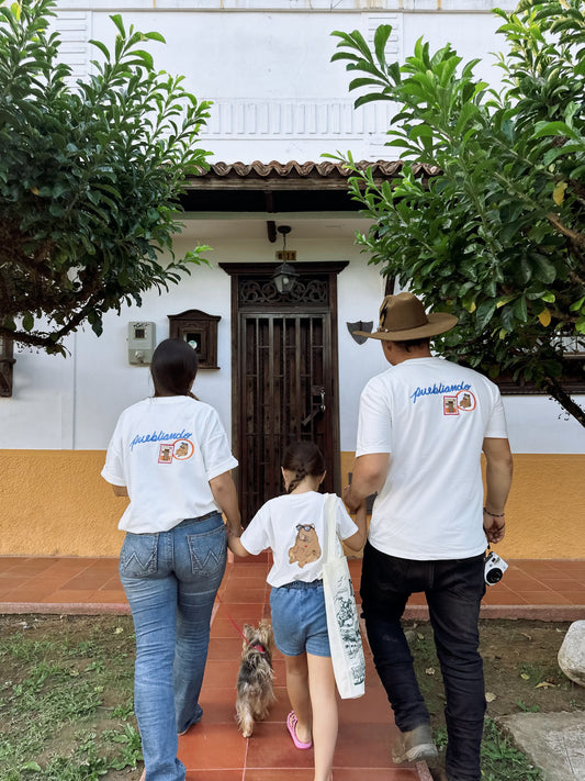 KIDS-CAMISETA IVORY PUEBLIANDO