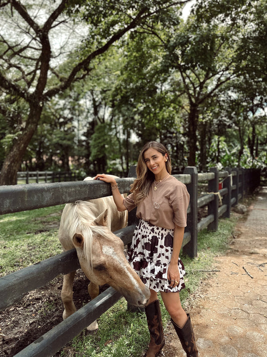 CAMISETA TOFFE CHIGÜIRO ROSA