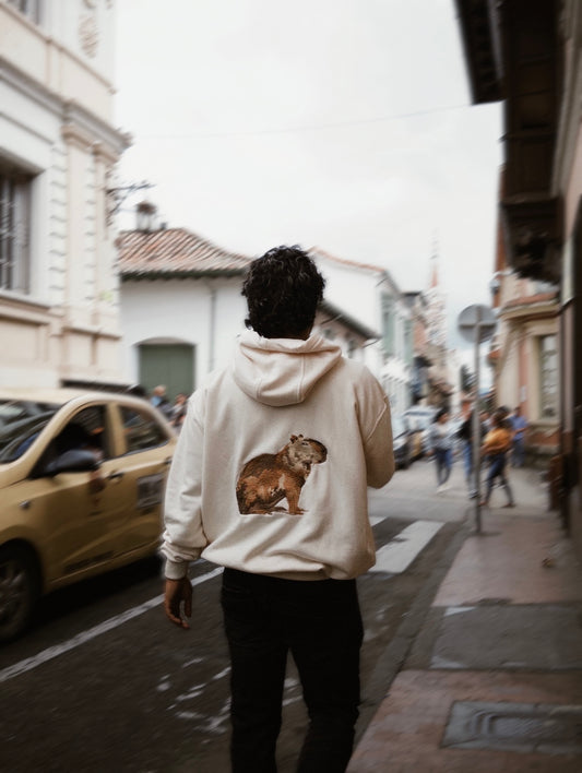 HOODIE IVORY CHIGÜIRO