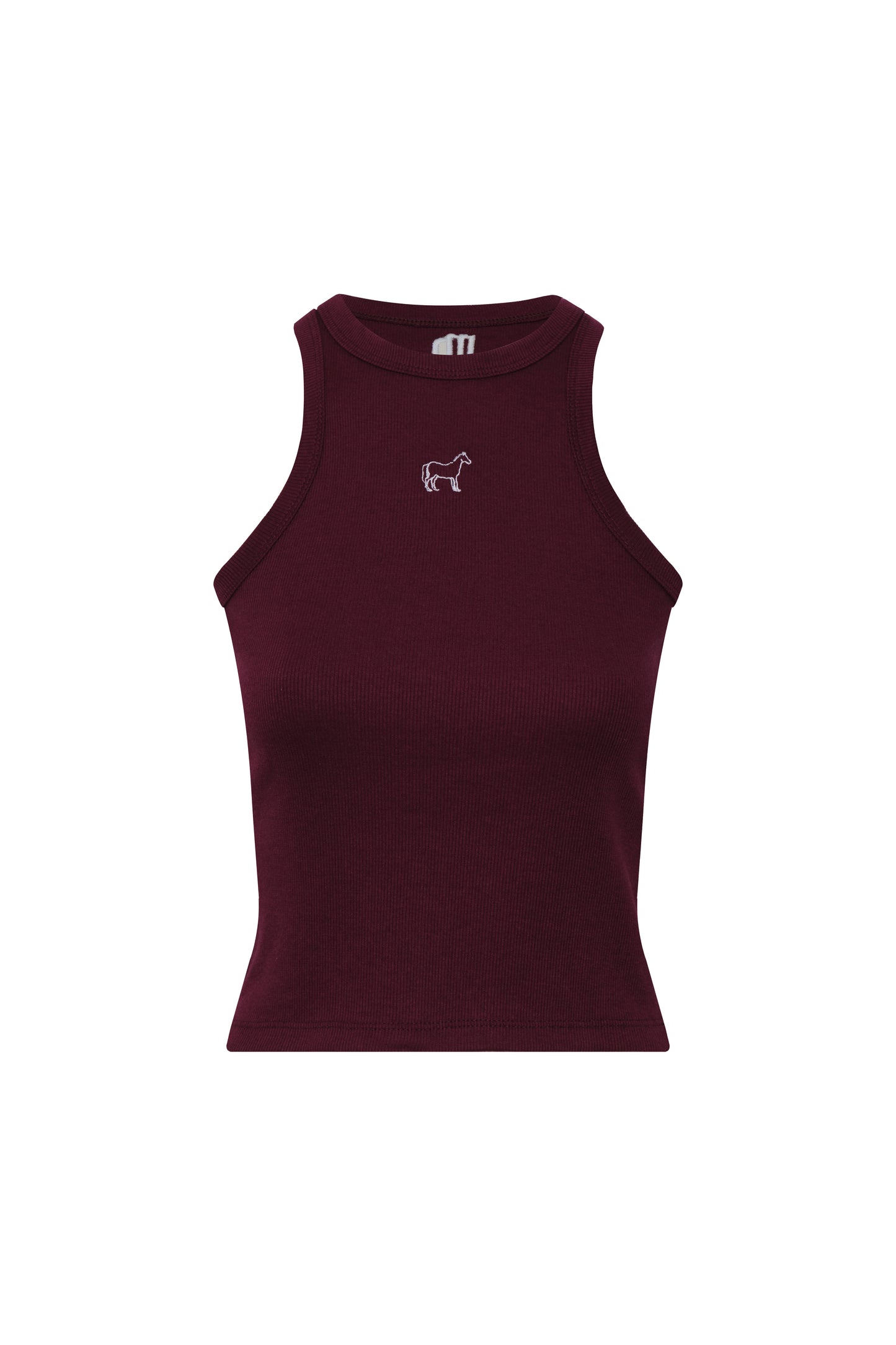 TANKTOP BURGUNDY CABALLO
