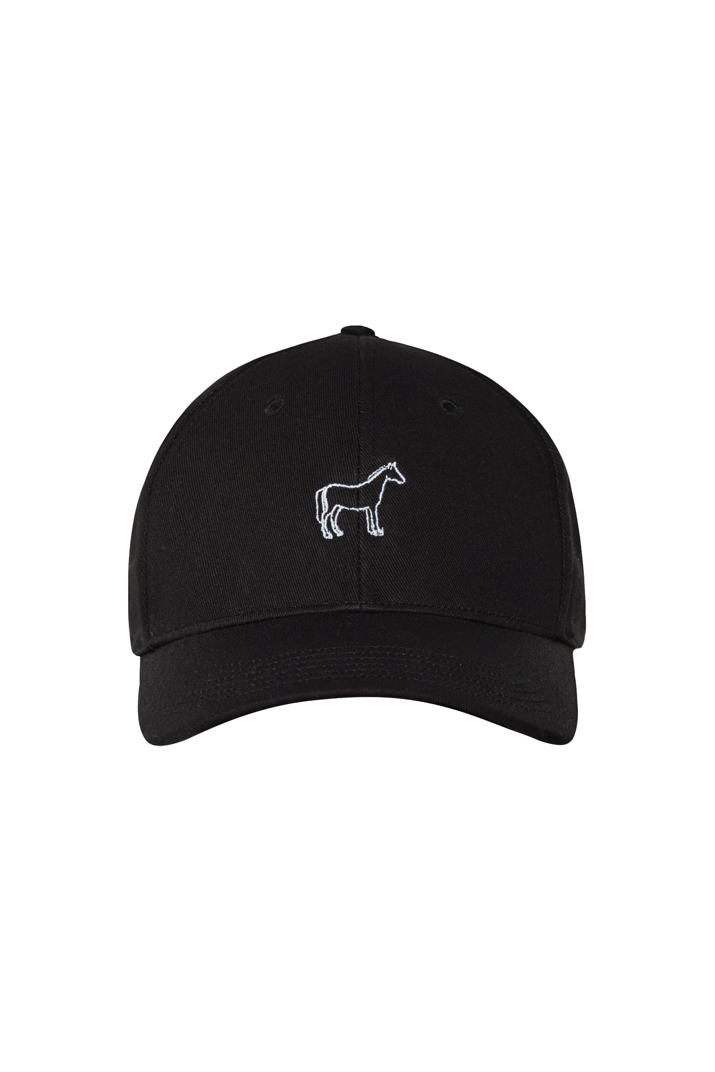 GORRA NEGRA CABALLO