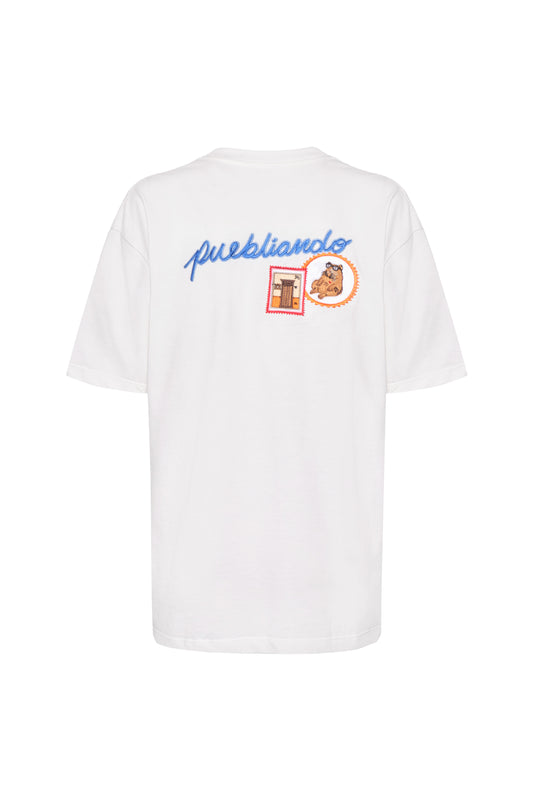 CAMISETA IVORY PUEBLIANDO