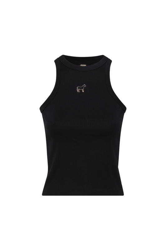TANKTOP NEGRO CABALLO