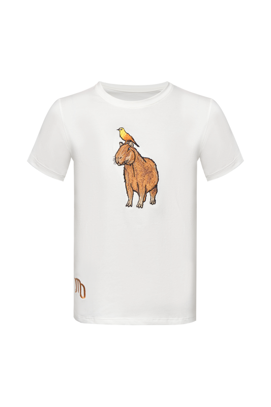 KIDS- CAMISETA BLANCA PIMPARO