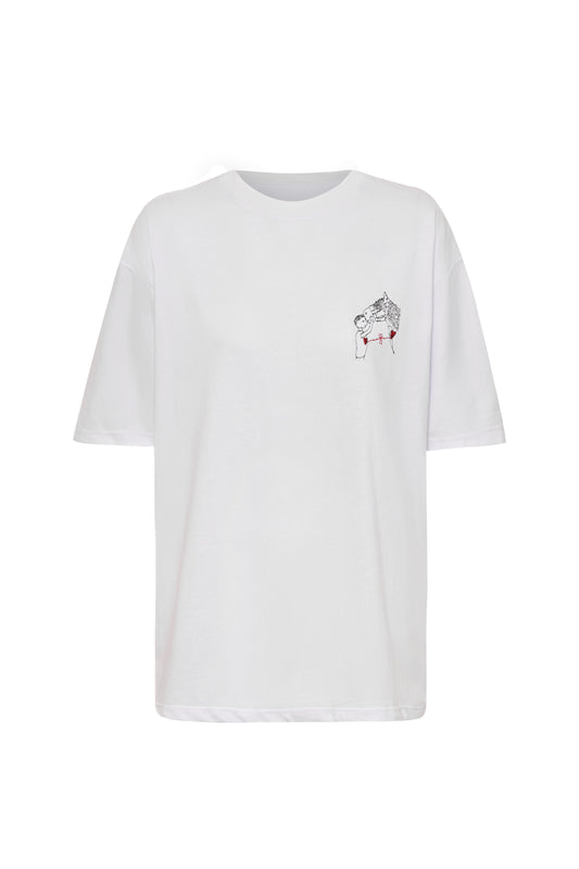 CAMISETA BLANCA MI CABALLO Y YO