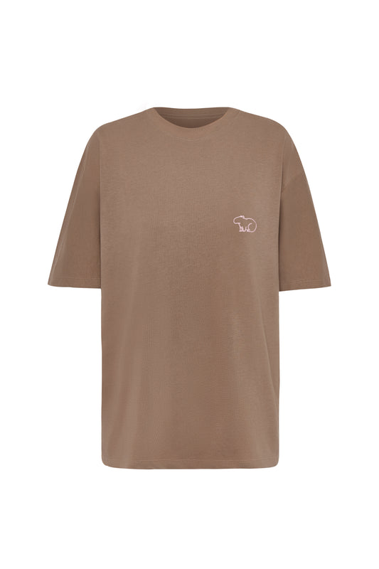 CAMISETA TOFFE CHIGÜIRO ROSA
