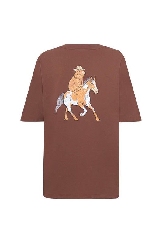 CAMISETA CHOCOLATE PINTO